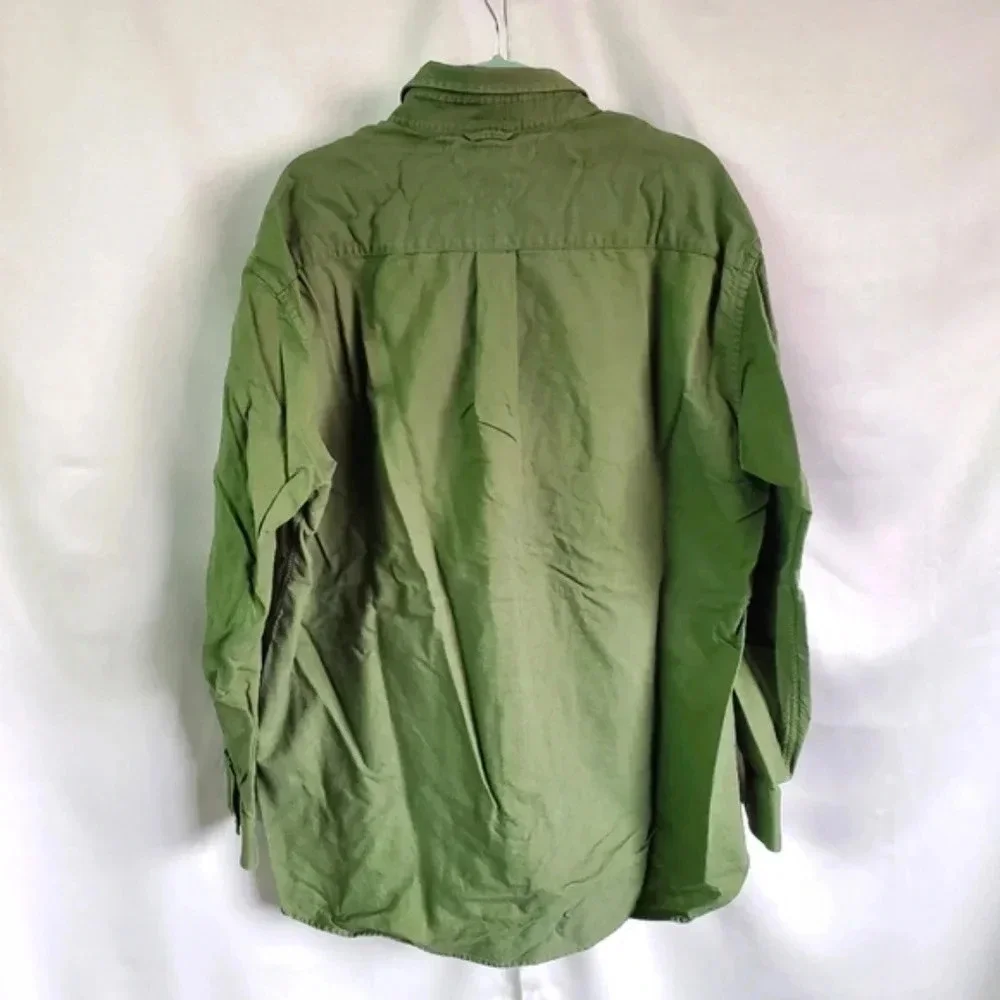 VINTAGE TOMMY HILFIGER | Button Down Shirt in Green sz XL